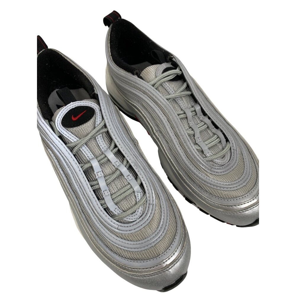 Nike Air Max 97 Silver Bullet Sneakers Youth 6.5Y O10705 EUC 918890-001 Athletic - Picture 2 of 10